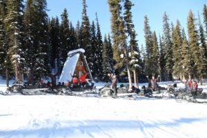 snowmobile tours in golden bc